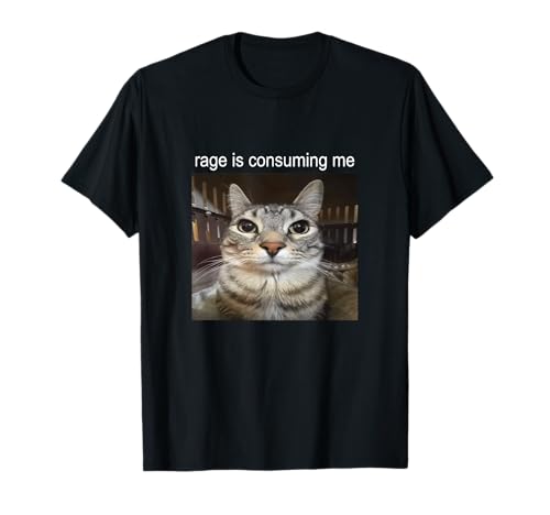 Funny Silly Cat Memes by The Meme Factory Damen Katzen-Meme-T-Shirt Schwarz S Klassisch Crew-Ausschnitt Halbarm Small EU Funny Silly Cat Memes by The Meme Factory Damen Katzen-Meme-T-Shirt Schwarz S Klassisch Crew-Ausschnitt Halbarm Small EU von Funny Silly Cat Memes by The Meme Factory
