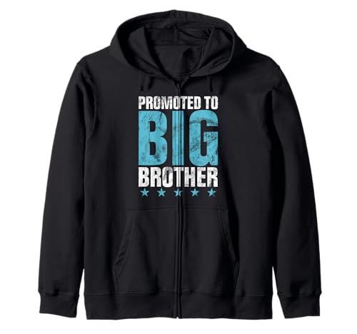 Promoted to Big Brother Older Brother Geschwister Kinder Jungen Kapuzenjacke Promoted to Big Brother Older Brother Geschwister Kinder Jungen Kapuzenjacke von Funny Sister Brother Matching Sibling Gifts