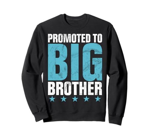 Promoted to Big Brother Older Brother Geschwister Kinder Jungen Sweatshirt Promoted to Big Brother Older Brother Geschwister Kinder Jungen Sweatshirt von Funny Sister Brother Matching Sibling Gifts