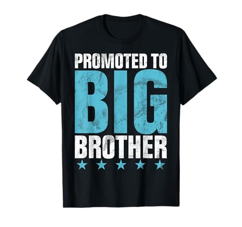 Promoted to Big Brother Older Brother Geschwister Kinder Jungen T-Shirt Promoted to Big Brother Older Brother Geschwister Kinder Jungen T-Shirt von Funny Sister Brother Matching Sibling Gifts