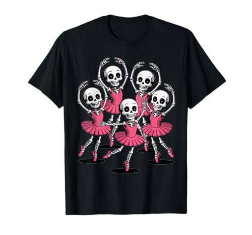 Lustige Skelett-Ballerina, Tanz, Halloween, Kinder, Jungen, Mädchen T-Shirt Lustige Skelett-Ballerina, Tanz, Halloween, Kinder, Jungen, Mädchen T-Shirt von Funny Skeleton Ballerina Dance Halloween