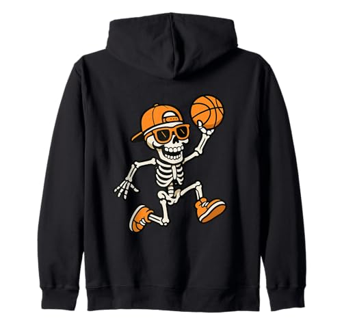 Skeleton Basketball Funny Halloween Costume Men Women Boys Kapuzenjacke Skeleton Basketball Funny Halloween Costume Men Women Boys Kapuzenjacke von Funny Skeleton Basketball Halloween Tees
