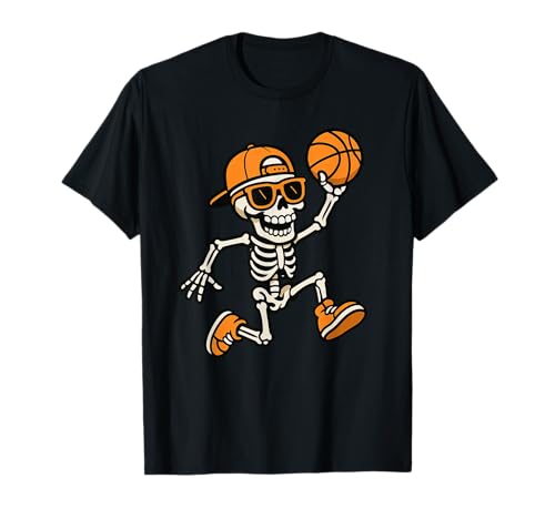 Skeleton Basketball Funny Halloween Costume Men Women Boys T-Shirt Skeleton Basketball Funny Halloween Costume Men Women Boys T-Shirt von Funny Skeleton Basketball Halloween Tees