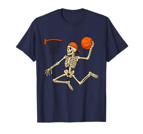 Skelett Basketball Halloween Kostüm Lustig Herren Jungen Kinder T-Shirt Skelett Basketball Halloween Kostüm Lustig Herren Jungen Kinder T-Shirt von Funny Skeleton Basketball Halloween Tees