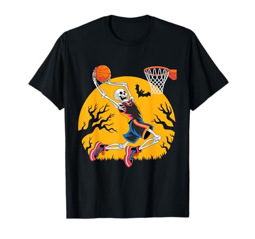 Skelett Basketball Halloween Kostüm Lustig Herren Jungen Kinder T-Shirt Skelett Basketball Halloween Kostüm Lustig Herren Jungen Kinder T-Shirt von Funny Skeleton Basketball Halloween Tees