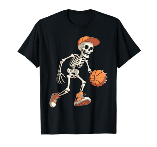 Skelett Basketball Halloween Kostüm Lustig Herren Jungen Kinder T-Shirt Skelett Basketball Halloween Kostüm Lustig Herren Jungen Kinder T-Shirt von Funny Skeleton Basketball Halloween Tees