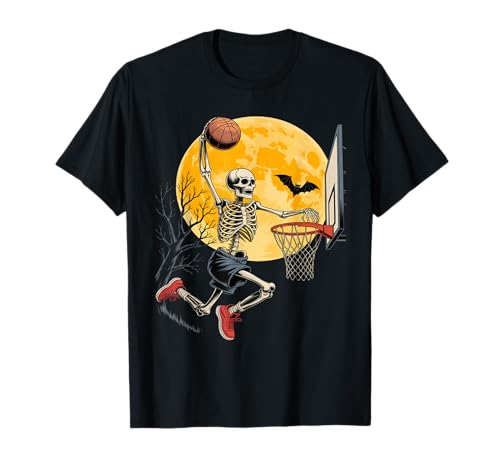 Skelett Basketball Halloween Kostüm Lustig Herren Jungen Kinder T-Shirt Skelett Basketball Halloween Kostüm Lustig Herren Jungen Kinder T-Shirt von Funny Skeleton Basketball Halloween Tees