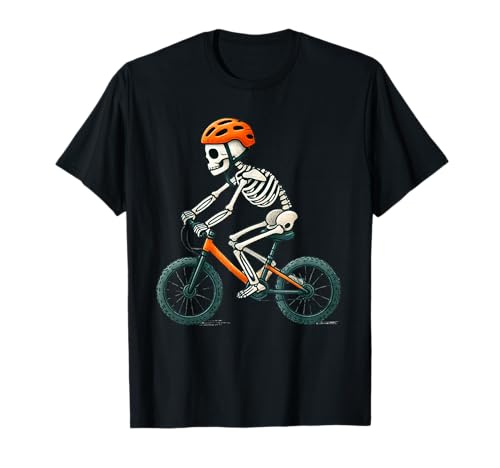Skelett Biking Radfahren Halloween Lustiger Biker für Jungen Kinder T-Shirt Skelett Biking Radfahren Halloween Lustiger Biker für Jungen Kinder T-Shirt von Funny Skeleton Biking Halloween Costume Tees