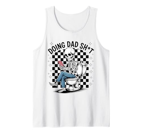 Herren Doing Dad Lustiger Spruch Papa Halloween Fun Tank Top Herren Doing Dad Lustiger Spruch Papa Halloween Fun Tank Top von Funny Skeleton Halloween