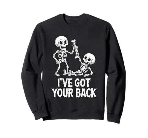 Ive Got Your Back Halloween Skelette Kostüm Herren Damen Kinder Sweatshirt Ive Got Your Back Halloween Skelette Kostüm Herren Damen Kinder Sweatshirt von Funny Skeletons Halloween Costume Women Men Kids