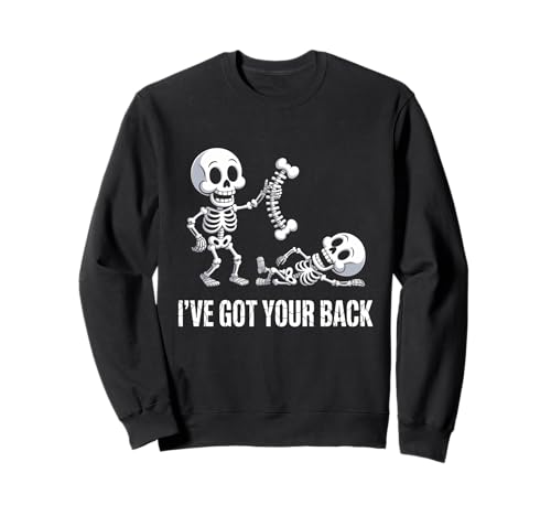 Ive Got Your Back Lustige Skelette Halloween Männer Frauen Kinder Sweatshirt Ive Got Your Back Lustige Skelette Halloween Männer Frauen Kinder Sweatshirt von Funny Skeletons Halloween Costume Women Men Kids