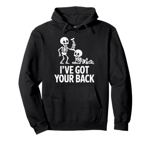 Ive Got Your Back Skelette Halloween Kostüm Herren Damen Kinder Pullover Hoodie Ive Got Your Back Skelette Halloween Kostüm Herren Damen Kinder Pullover Hoodie von Funny Skeletons Halloween Costume Women Men Kids