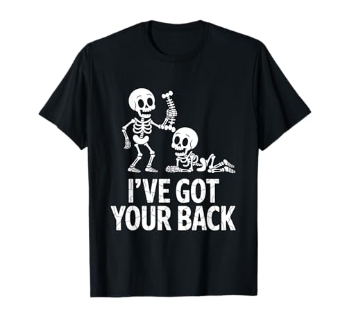 Ive Got Your Back Skelette Halloween Kostüm Herren Damen Kinder T-Shirt von Funny Skeletons Halloween Costume Women Men Kids