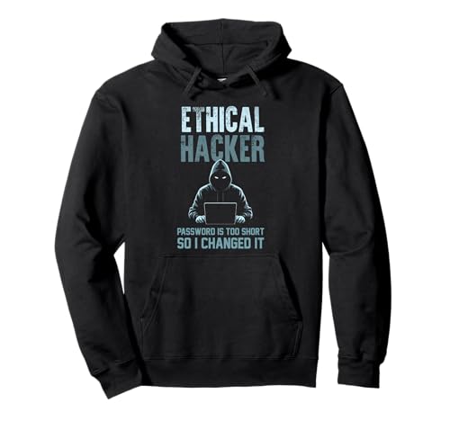 Lustiger ethischer Hacker Your Password Is Too Short Herren Damen Pullover Hoodie Lustiger ethischer Hacker Your Password Is Too Short Herren Damen Pullover Hoodie von Funny Skilled Hackers Cyber Security Specialist