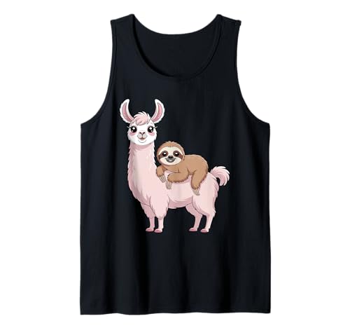 Faultier reitendes Lama, lustiges Lama für Männer, Frauen, Kinder Tank Top Faultier reitendes Lama, lustiges Lama für Männer, Frauen, Kinder Tank Top von Funny Sloth Riding Llama Lover Design