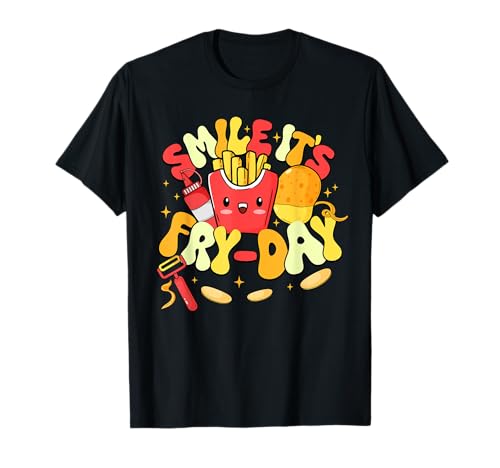 Funny Smile It's Fry-Day Kinder Herren Damen Freitag T-Shirt Funny Smile It's Fry-Day Kinder Herren Damen Freitag T-Shirt von Funny Smile It's Fry-Day Kids Men Women Friday