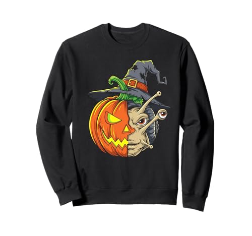 Schnecke Kürbis Jack O Laterne Halloween Kinder Herren Damen Sweatshirt Schnecke Kürbis Jack O Laterne Halloween Kinder Herren Damen Sweatshirt von Funny Snail Lovers Halloween Pumpkin Outfits