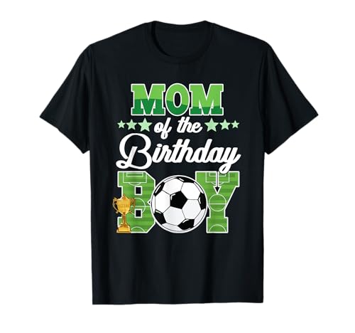 Fußball Mama Geburtstag Jungen Party Familie Matching T-Shirt Fußball Mama Geburtstag Jungen Party Familie Matching T-Shirt von Funny Soccer Birthday Boys Matching Family Kids