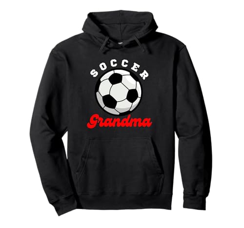 Lustige Großmutter, stolze Fußballliebhaberin, Nana, für Damen Pullover Hoodie von Funny Soccer Grandma Heart