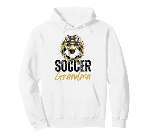 Lustige Großmutter, stolze Fußballliebhaberin, Nana, für Damen Pullover Hoodie von Funny Soccer Grandma Heart