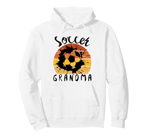 Lustige Großmutter, stolze Fußballliebhaberin, Nana, für Damen Pullover Hoodie von Funny Soccer Grandma Heart