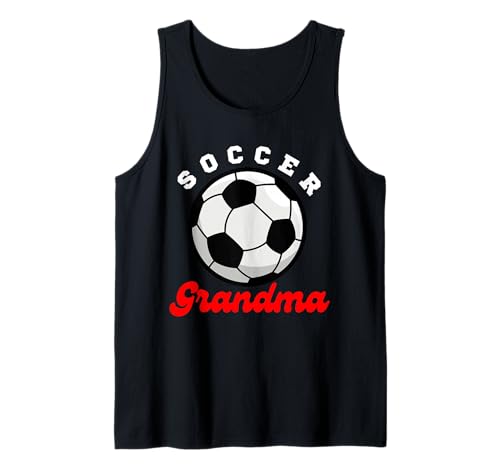 Lustige Großmutter, stolze Fußballliebhaberin, Nana, für Damen Tank Top von Funny Soccer Grandma Heart