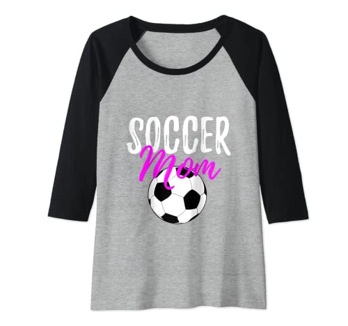 Damen Soccer Mom T-Shirt Lustiges Shirt für Sport Mütter Raglan Damen Soccer Mom T-Shirt Lustiges Shirt für Sport Mütter Raglan von Funny Soccer Mom Ts