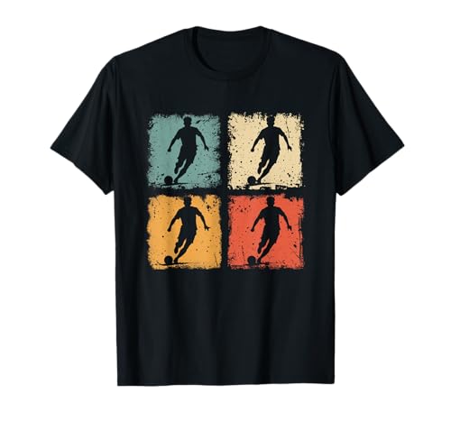 Vintage-Fußballspieler für Herren T-Shirt Vintage-Fußballspieler für Herren T-Shirt von Funny Soccer Player Outfits For Men and Women
