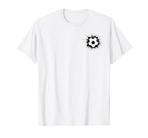 Fußballspieler-Grafik, Fußballliebhaber, Jungen, Mädchen, Erwachsene T-Shirt von Funny Soccer Present for Soccer Lovers Men & Women