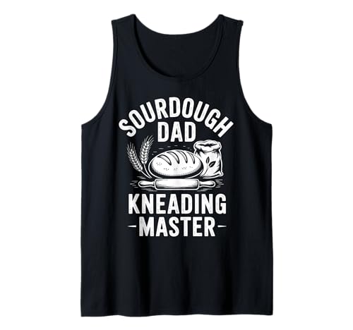 Herren Sauerteig Dad Lustiger Brotbacker Tank Top Herren Sauerteig Dad Lustiger Brotbacker Tank Top von Funny Sourdough Dad Cool Bread Baking Design