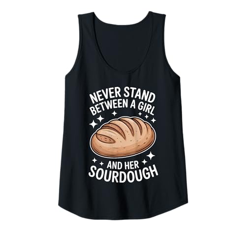 Damen Sourdough Girl Lustiger Brotbacker Tank Top Damen Sourdough Girl Lustiger Brotbacker Tank Top von Funny Sourdough Girl Cool Bread Baking Design