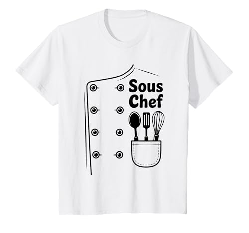Lustiger Souschef, süßer zukünftiger Koch, Feinschmecker für Jungen T-Shirt Lustiger Souschef, süßer zukünftiger Koch, Feinschmecker für Jungen T-Shirt von Funny Sous Chef Cute Future Chef Boys Tees