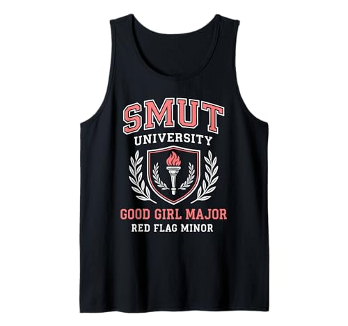 Smut University Good Girl Dark Romance Bücherwurm Tank Top Smut University Good Girl Dark Romance Bücherwurm Tank Top von Funny Spicy Bookworm Fantasy Literature Design