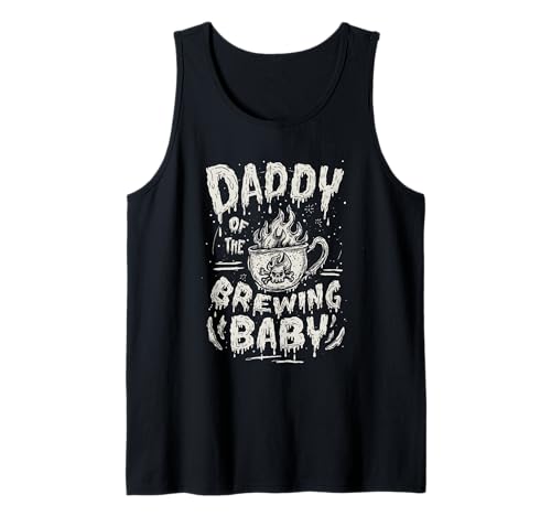 Baby-Kostüm für den Vater mit Aufschrift Expecting Father Halloween, Daddy of The Brewing Tank Top von Funny Spooky Enthusiast Halloween Party Costume