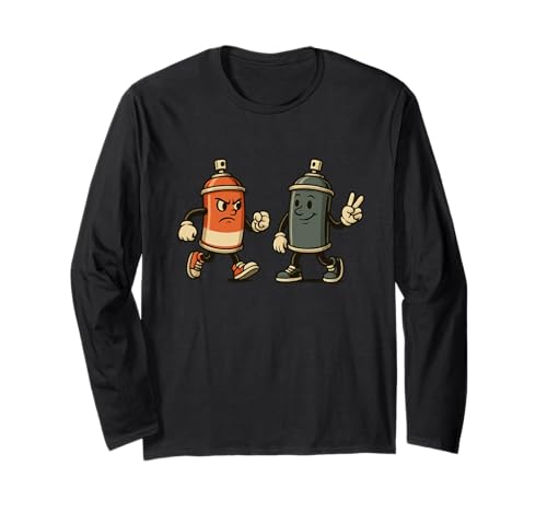 Lustige Sprühdosen für Erwachsene und Kinder Langarmshirt Lustige Sprühdosen für Erwachsene und Kinder Langarmshirt von Funny Spray Cans Outfit