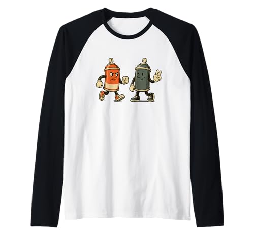 Lustige Sprühdosen für Erwachsene und Kinder Raglan Lustige Sprühdosen für Erwachsene und Kinder Raglan von Funny Spray Cans Outfit