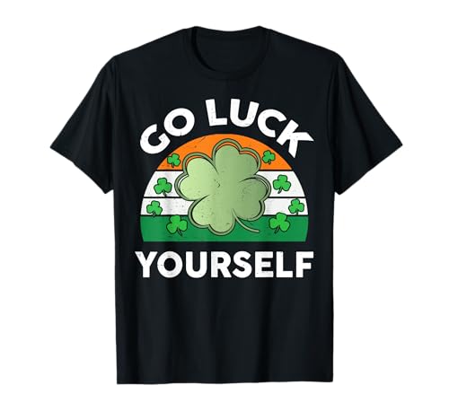 Go Luck Yourself St. Patricks Day Kostüm Damen Herren Kind Irish T-Shirt Go Luck Yourself St. Patricks Day Kostüm Damen Herren Kind Irish T-Shirt von Funny St Patricks Day Accessories Go Luck Yourself