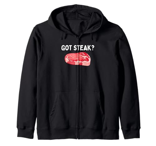 Das beste Steak für Männer, Frauen und Kinder, Fleischliebhaber, BBQ, Vatertag Kapuzenjacke von Funny Steak Gift Meat Lover