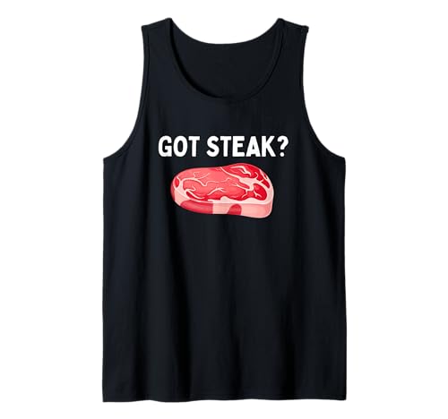 Das beste Steak für Männer, Frauen und Kinder, Fleischliebhaber, BBQ, Vatertag Tank Top von Funny Steak Gift Meat Lover