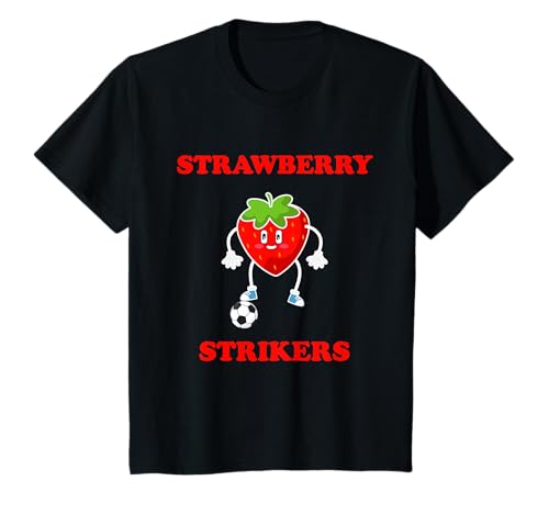 Kinder Strawberry Soccer Fruit Lovers Erdbeerkostüm für Kinder T-Shirt Kinder Strawberry Soccer Fruit Lovers Erdbeerkostüm für Kinder T-Shirt von Funny Strawberry Soccer Tee For Kids