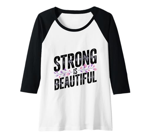Damen Lustige Mädchen-Zitate motivierend stark stark ist schön Raglan Damen Lustige Mädchen-Zitate motivierend stark stark ist schön Raglan von Funny Strong Woman Quote Strong is Beautiful Shirt