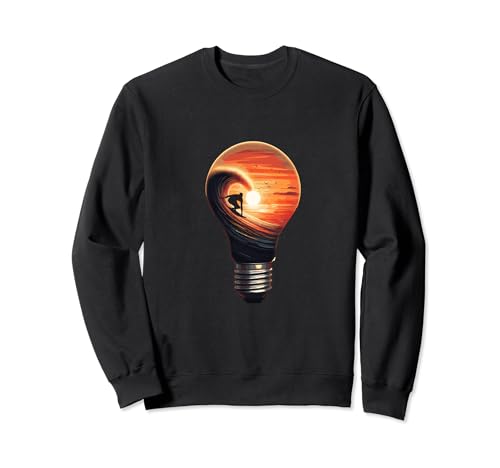 Cool Surf Art Surfen Männer Frauen Kinder Surfer Sonnenuntergang Strand Sweatshirt Cool Surf Art Surfen Männer Frauen Kinder Surfer Sonnenuntergang Strand Sweatshirt von Funny Surfing Idea For Surfer Men's Tees