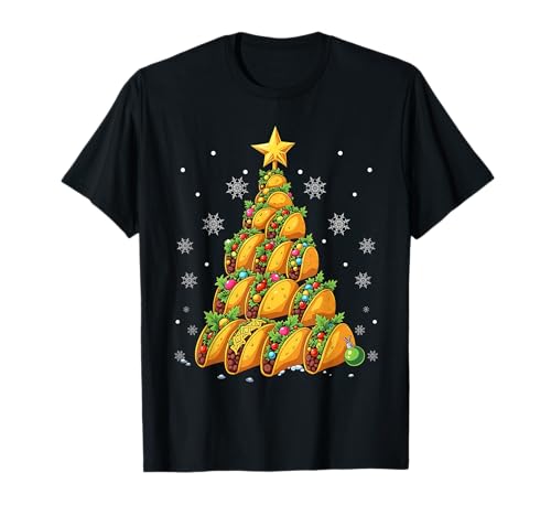 Taco Weihnachtsbaum Xmas Mexikanisches Essen Männer Frauen Kinder T-Shirt Taco Weihnachtsbaum Xmas Mexikanisches Essen Männer Frauen Kinder T-Shirt von Funny Taco Christmas Tree Xmas Mexican Food Tees.