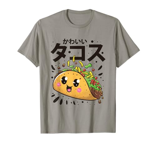 Kawaii Taco Frauen Männer Lustig Japan Anime Essen Japanisch T-Shirt Kawaii Taco Frauen Männer Lustig Japan Anime Essen Japanisch T-Shirt von Funny Taco Japanese Anime Apparel