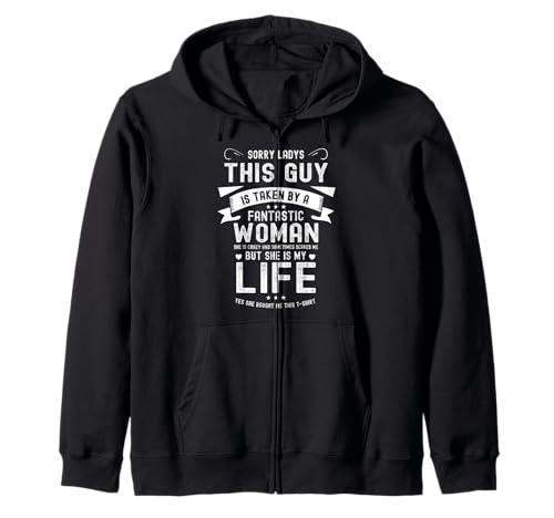 This Guy is Taken Fantastic Woman Funny Husband Kapuzenjacke This Guy is Taken Fantastic Woman Funny Husband Kapuzenjacke von Funny Take Design For Him -