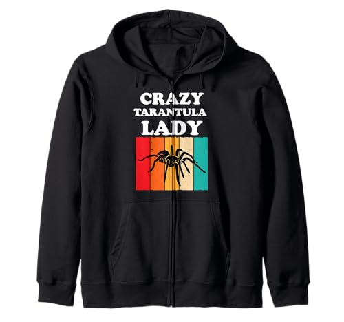 Crazy Tarantula Lady Tarantulas Lover für Mädchen, Damen, Mama und Haustier Kapuzenjacke Crazy Tarantula Lady Tarantulas Lover für Mädchen, Damen, Mama und Haustier Kapuzenjacke von Funny Tarantula Lover Apparel Co.