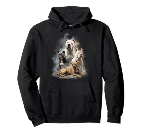 Lustiger Pitbull-Besitzer, Haustier-Hundeliebhaber, Herren, Kinder Pullover Hoodie von Funny Team Pitbull Dog Lover