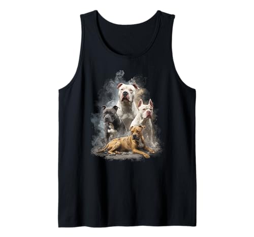 Lustiger Pitbull-Besitzer, Haustier-Hundeliebhaber, Herren, Kinder Tank Top von Funny Team Pitbull Dog Lover