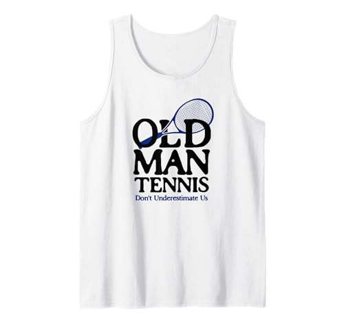 Tennisspieler Alter Mann Humor, Männer Papa Opa Ehemann Senioren Tank Top Tennisspieler Alter Mann Humor, Männer Papa Opa Ehemann Senioren Tank Top von Funny Tennis Ideas for Old Men