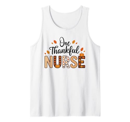 One Thankful Nurse Thanksgiving Herbst Türkei Frauen Tank Top One Thankful Nurse Thanksgiving Herbst Türkei Frauen Tank Top von Funny Thanksgiving Designs